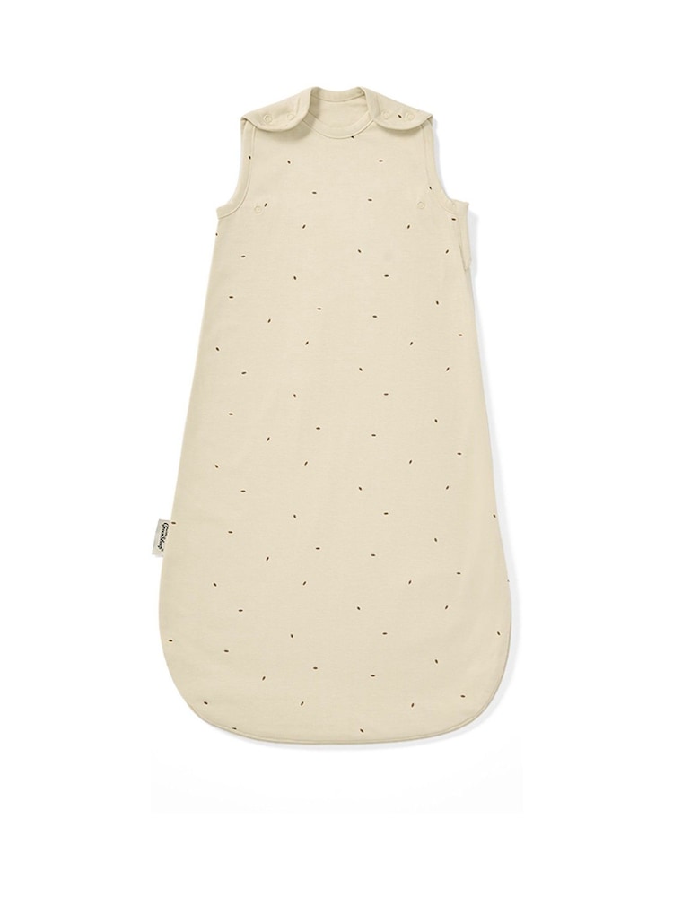 The Little Green Sheep Linen Rice Print Jersey 1.0 Tog Baby Sleeping Bag - Image 5 of 5