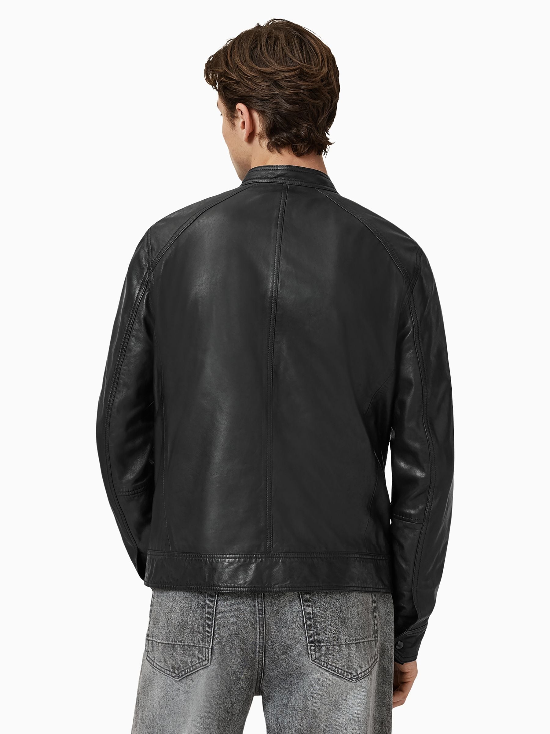 Buy AllSaints Black Colt Leather Jacket from Next USA