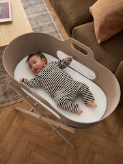 Snuz Mocha SnuzBaskit Moses Basket & Stand - Image 2 of 7