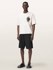 AllSaints Araknid Short Sleeve Crew Neck T-Shirt - Image 2 of 6