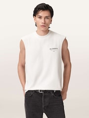 AllSaints Underground Sleeveless Crew Neck T-Shirt - תמונה 1 מתוך 6