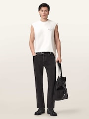 AllSaints Underground Sleeveless Crew Neck T-Shirt - תמונה 3 מתוך 6