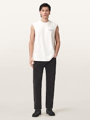 AllSaints Underground Sleeveless Crew Neck T-Shirt - תמונה 4 מתוך 6