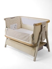 Tutti Bambini Toasted Oak Sand CoZee Air2 Bedside Crib - Image 3 of 7