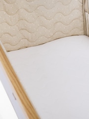 Tutti Bambini Toasted Oak Sand CoZee Air2 Bedside Crib - Image 6 of 7