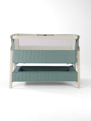 Tutti Bambini Whitewash Kelp CoZee Sense Bedside Crib - Image 2 of 6