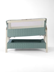 Tutti Bambini Whitewash Kelp CoZee Sense Bedside Crib - Image 4 of 6