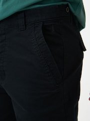 Saltwell Black Slim Fit Stretch Chino Trousers - Image 4 of 5