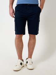Saltwell Blue Stretch Cargo Shorts - Image 2 of 5