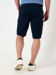 Saltwell Blue Stretch Cargo Shorts - Image 3 of 5