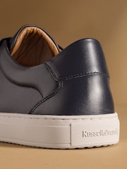 Russell & Bromley Blue Redburn Classic Trainers - Image 6 of 7