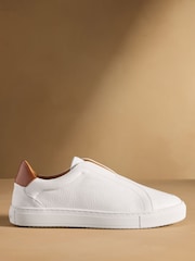 Russell & Bromley White Heaton Laceless Trainers - Image 2 of 7