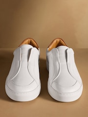 Russell & Bromley White Heaton Laceless Trainers - Image 3 of 7