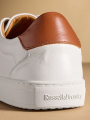 Russell & Bromley White Heaton Laceless Trainers - Image 6 of 7