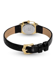 Rotary Black Heritage Astoria Mother Of Pearl Gold Plated Leather Strap Watch - Image 4 of 4