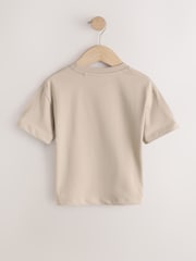 Tan Brown Marvel Short Sleeve Cotton T-Shirt (9mths-8yrs) - Image 2 of 4