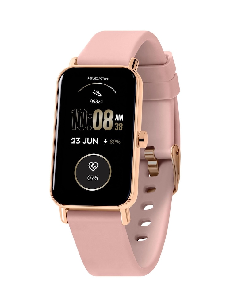 Reflex Active Pink Nexus Strap Smart Watch - Image 1 of 5