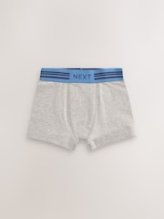 Burgundy/ Blue/ Orange Soft Waistband Trunks 5 Pack (1.5-16yrs) - Image 7 of 9