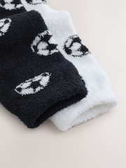 Negro/Blanco - Pack de 2 pares de calcetines cálidos - Imagen 3 de 3