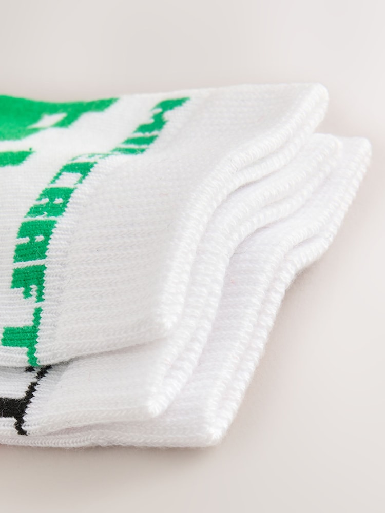 Minecraft Color Codeing Buy Minecraft Cotton Rich License Christmas Socks 3 Pack from the Next ...