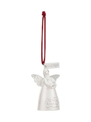Widdop Silver Courage Mini Angel Bell Metal Ornament - 4.5" x 5 - Image 2 of 5