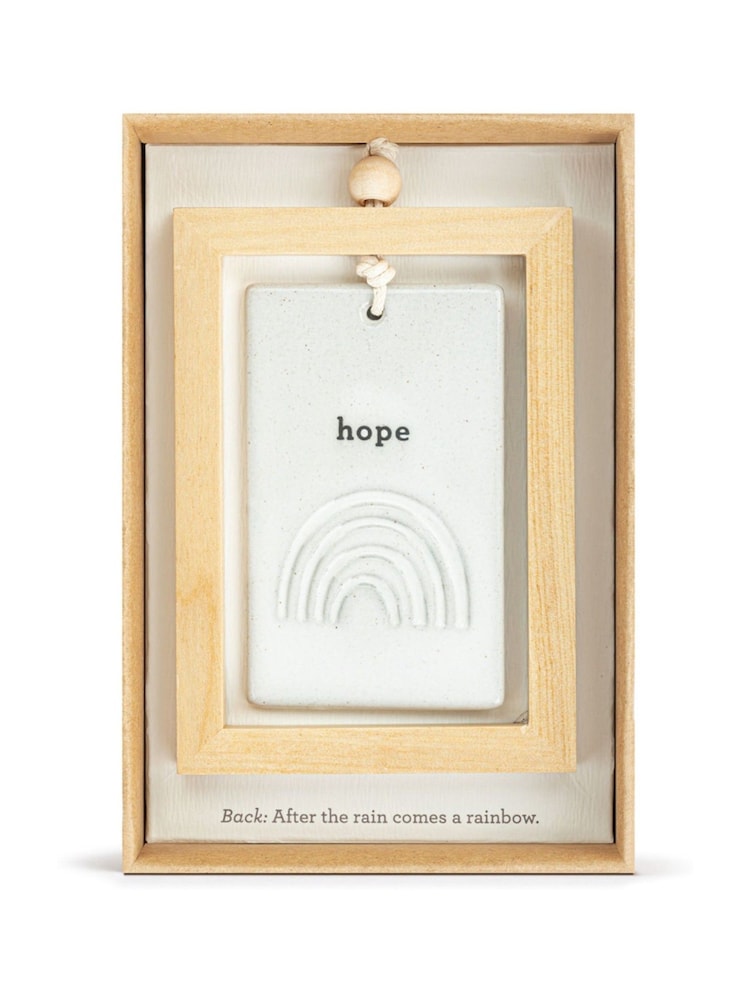 Widdop Stone Hope Hanging Plaque 3" x 4.5 - Image 5 of 5