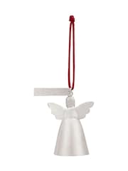 Widdop Silver Mini Angel Bell Metal Ornament - 4.5 x 5in - Image 4 of 5