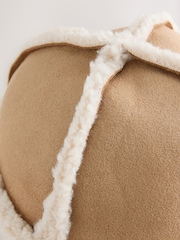 Natural Borg Cloche Hat - Image 4 of 5