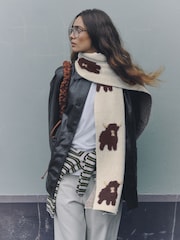 Ecru Hamish Heavyweight Scarf - Image 1 of 8