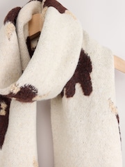 Ecru Hamish Heavyweight Scarf - Image 7 of 8