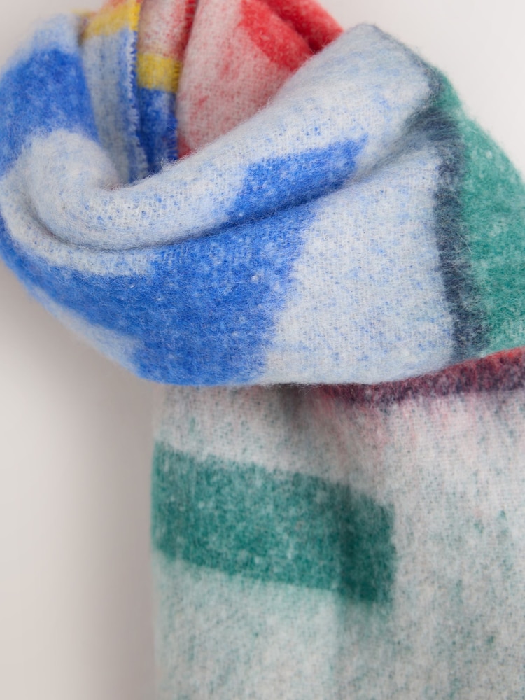 Multi Apres Ski Heavyweight Blanket Scarf - Image 2 of 3