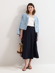 Phase Eight Blue Carey Skirt - Image 1 of 7