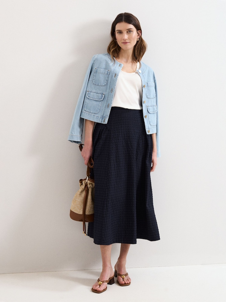 Phase Eight Blue Carey Skirt - Image 1 of 7