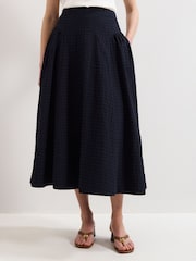 Phase Eight Blue Carey Skirt - Image 3 of 7