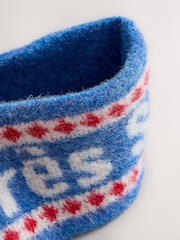 Ski Print Knitted Headband - Image 3 of 3