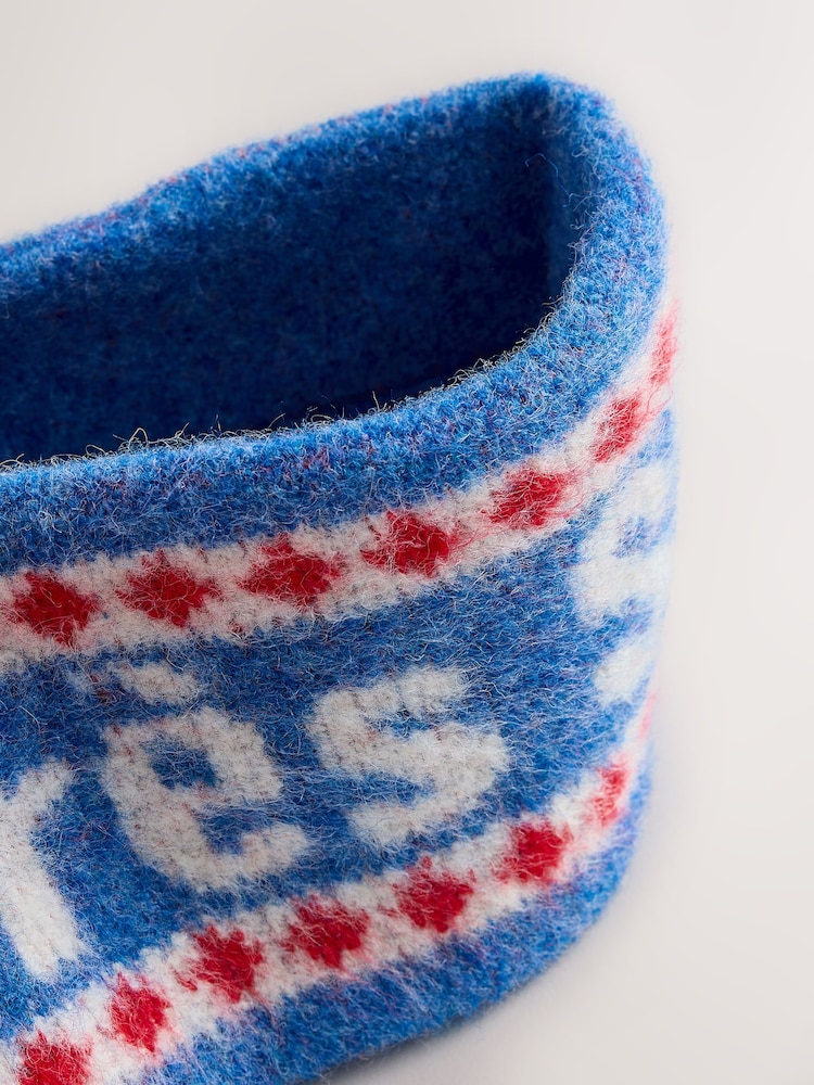 Ski Print Knitted Headband - Image 3 of 3