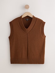 Rust V-Neck Tank - Image 4 of 6
