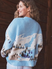 Multi Apres Ski Cardigan Cover-Up - Image 3 of 6