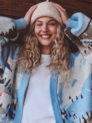 Multi Apres Ski Cardigan Cover-Up - Image 4 of 6