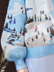 Multi Apres Ski Cardigan Cover-Up - Image 5 of 6