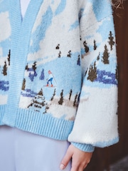 Multi Apres Ski Cardigan Cover-Up - Image 6 of 6