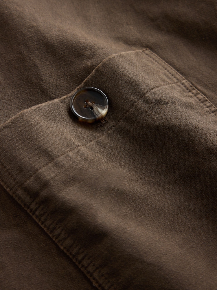 Brown/Green Wax Cape Coat - Image 7 of 7 Brown/Green Wax Cape Coat - Image 7 of 7