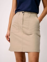 Natur - Crew Clothing Chino Skirt - Bild 1 von 5