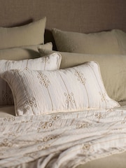 Secret Linen Store Jasper Quilted Cushion Cover - Image 1 sur 4