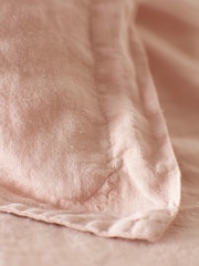 Secret Linen Store Blush Pink 100% Linen Duvet Cover - Image 3 of 3