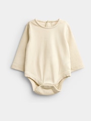 Jojo Maman Bébé Denim Vegetable Embroidered Quilted Dungaree Set - Image 5 of 7