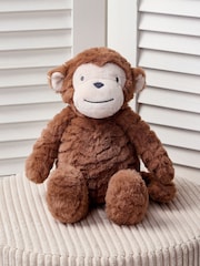 JoJo Maman Bébé Milo Monkey Brown Soft Plush Toy - Image 2 of 5
