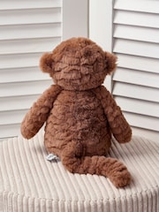 JoJo Maman Bébé Milo Monkey Brown Soft Plush Toy - Image 3 of 5