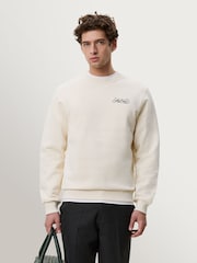 Les Deux Natural Orchard Back Graphic Sweatshirt - Image 3 of 9