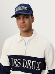 Les Deux Natural Zip Rugby Sweatshirt - Image 5 of 7
